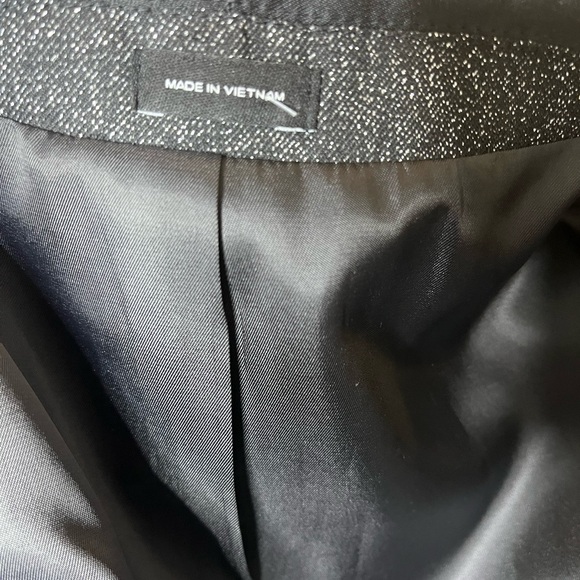 J. Ferrar Slim Fit Charcoal Sparkle Sport Jacket Size 38 Short Slim - Picture 5 of 11